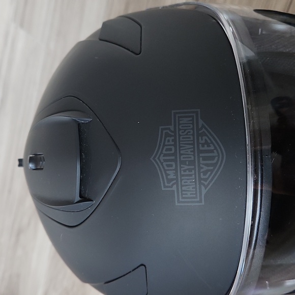 Harley-Davidson Black Motorcycle Full Helmet Size M - Picture 5 of 10